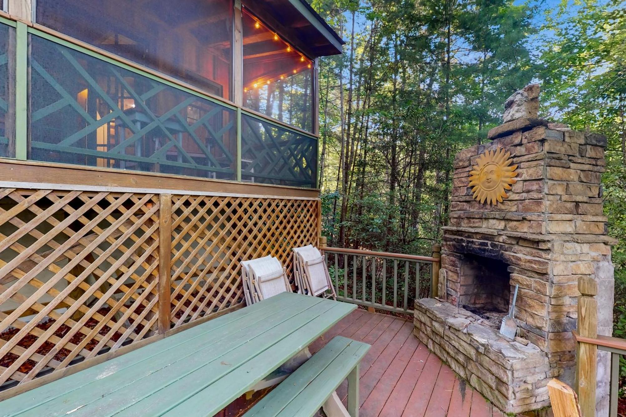Lazy Days Cabin Blue Ridge Bagian luar foto